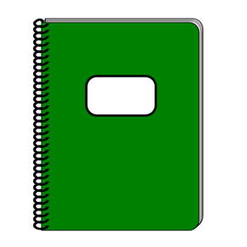 spiral notebook